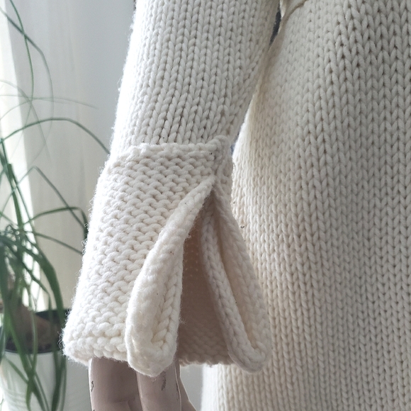 Stefanel | Belted Knit Cardigan Coat - Picture 14 of 15